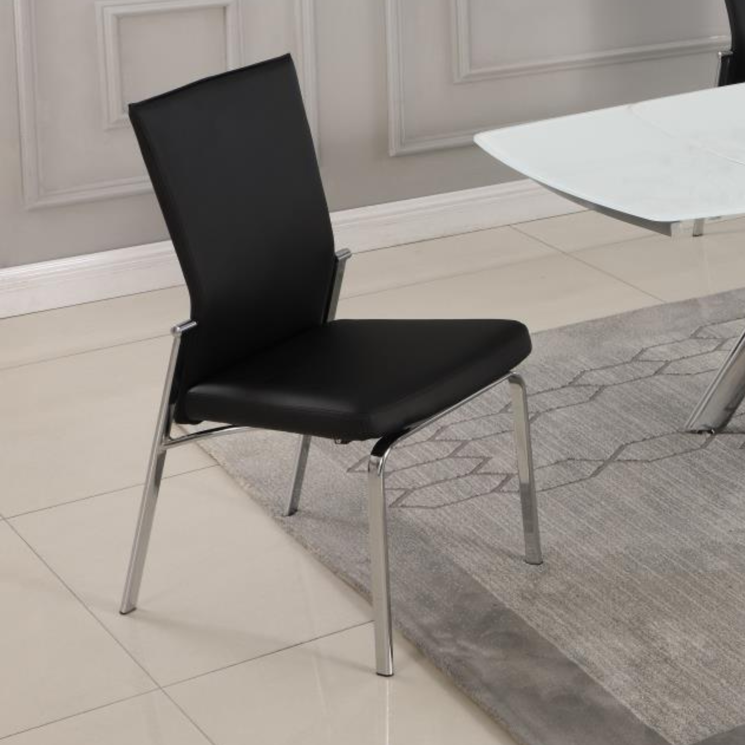 Molly Black Side Chair