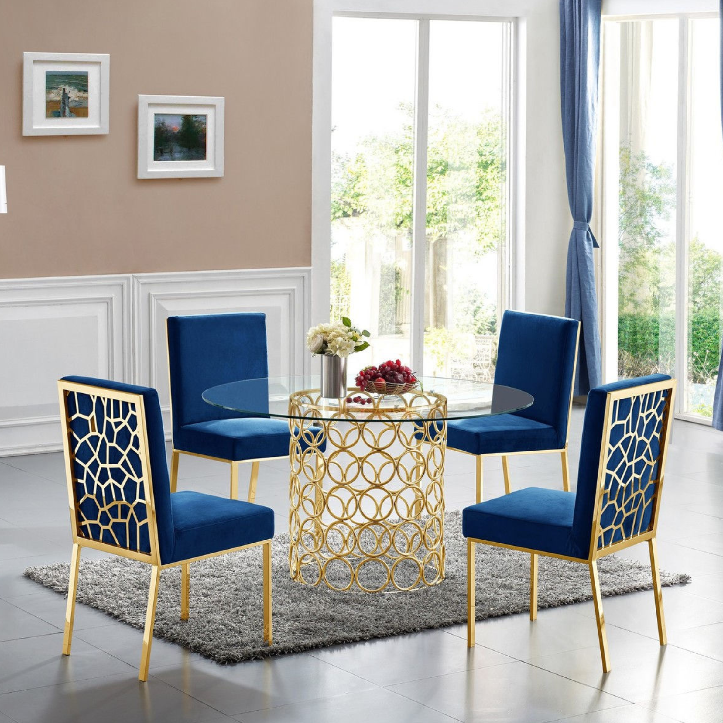 Opal Round Dining Set